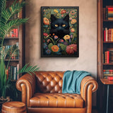 Puzzle puzzle gatto e fiori 1000 pezzi