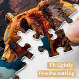 Puzzle de la puzzle de Bear's Journey 1000 pièces