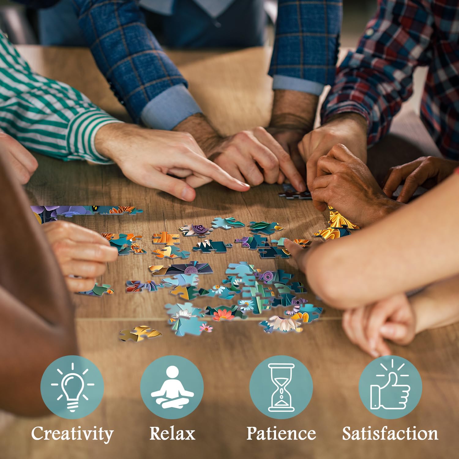 Paper Art Art Puzzle 1000 pièces