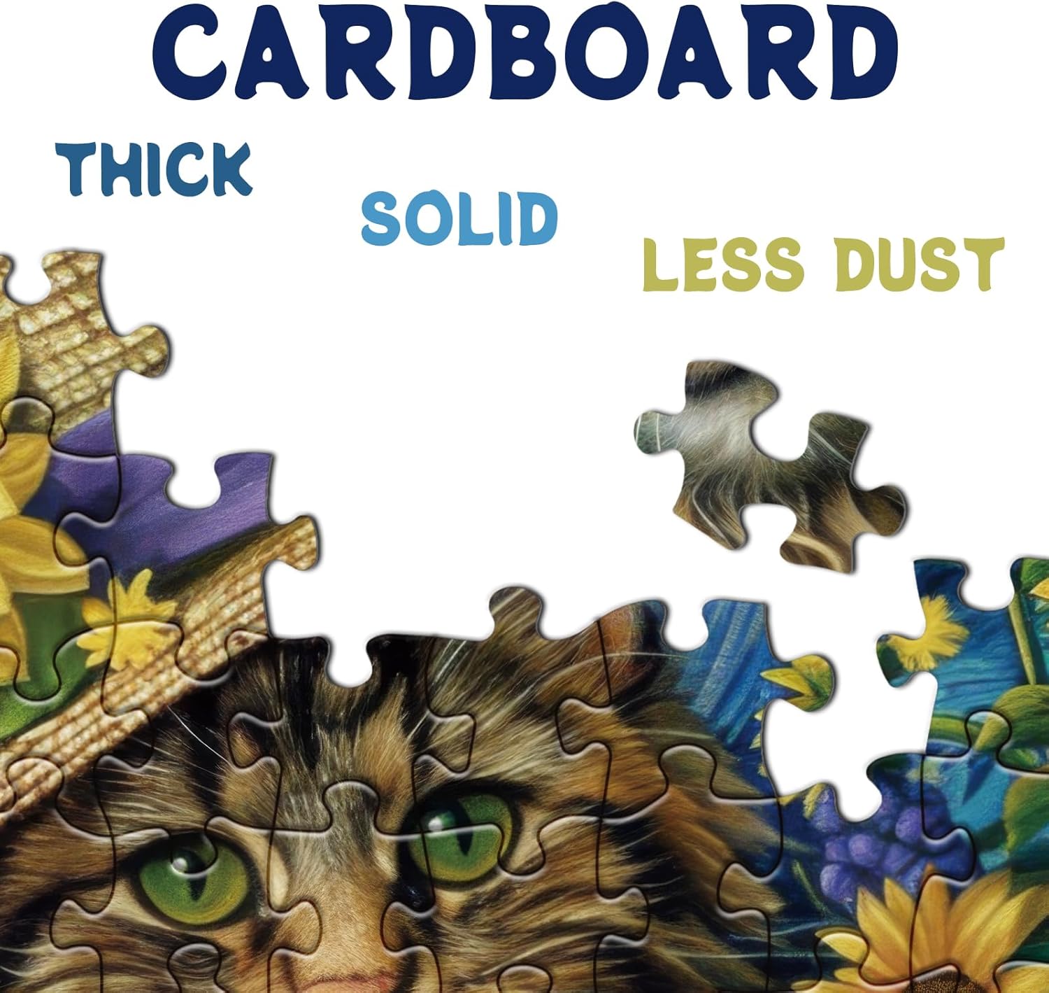 Van gogh gatto puzzle puzzle 1000 pezzi