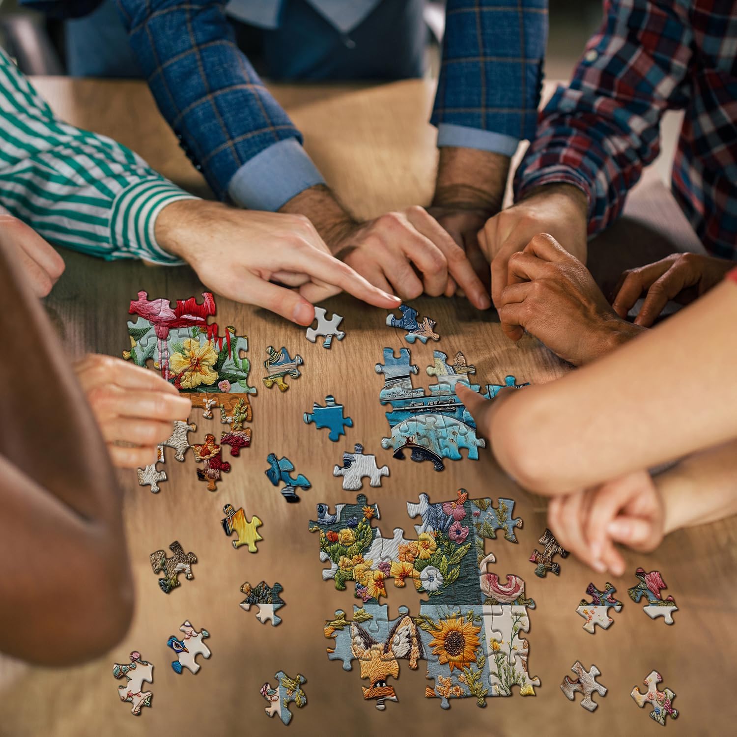 Puzzle punto e natura puzzle 1000 pezzi