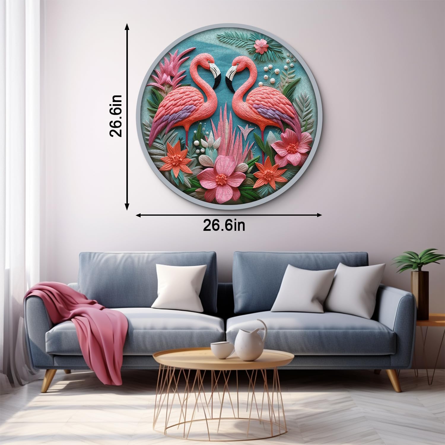 Flamingo Bliss Jigsaw Puzzle 1000 Pieces