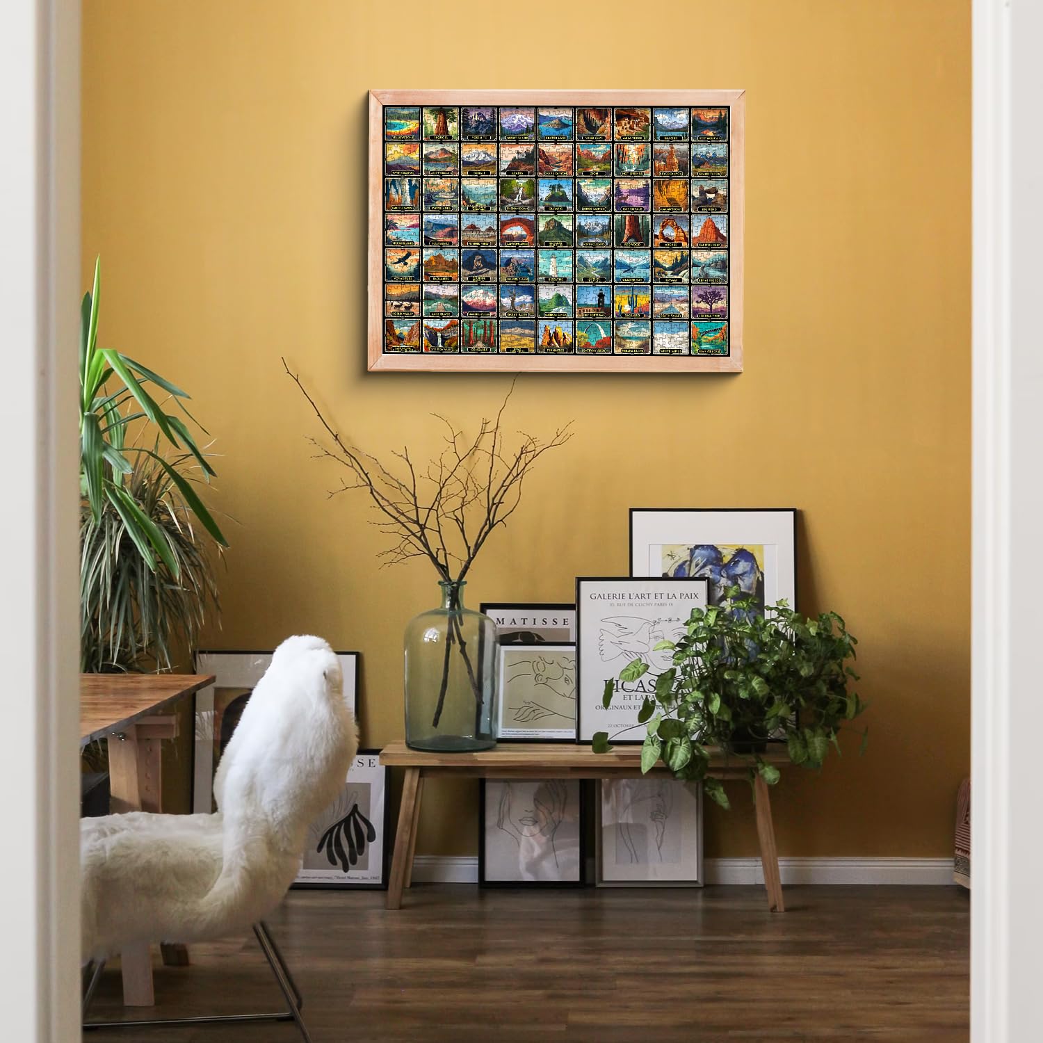 Retro National Park Puzzle 1000 pièces