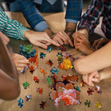 Kristallucculents Puzzle 1000 Stücke
