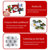 Weihnachten freudiger Stadt Adventskalender Puzzle 1000 Stücke