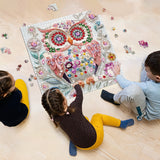 Glühende Eulenpuzzle 1000 Stücke