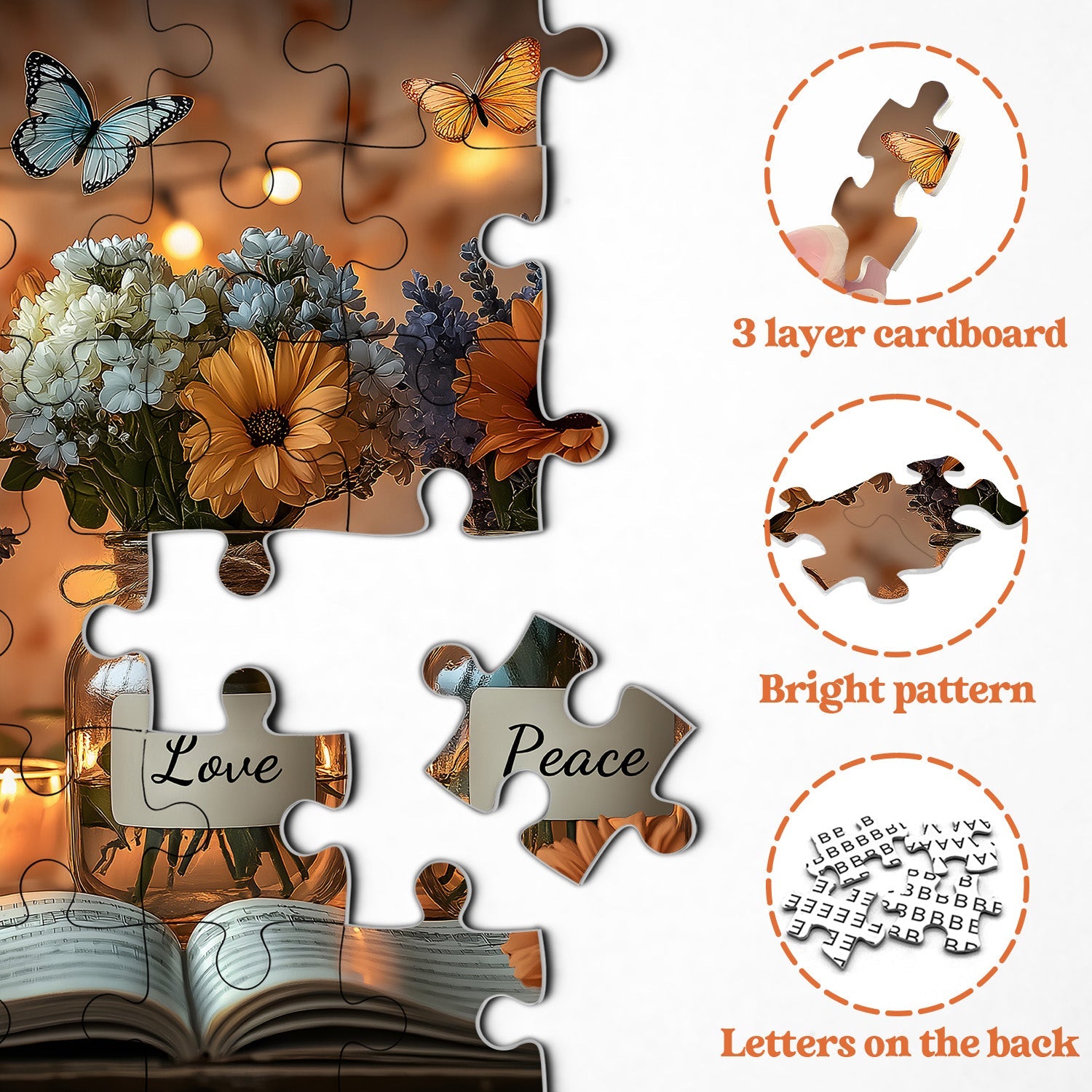 Accoglienti vasi di fiori puzzle puzzle 1000 pezzi