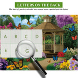 Puzzle de puzzle de jardin silencieux 1000 pièces
