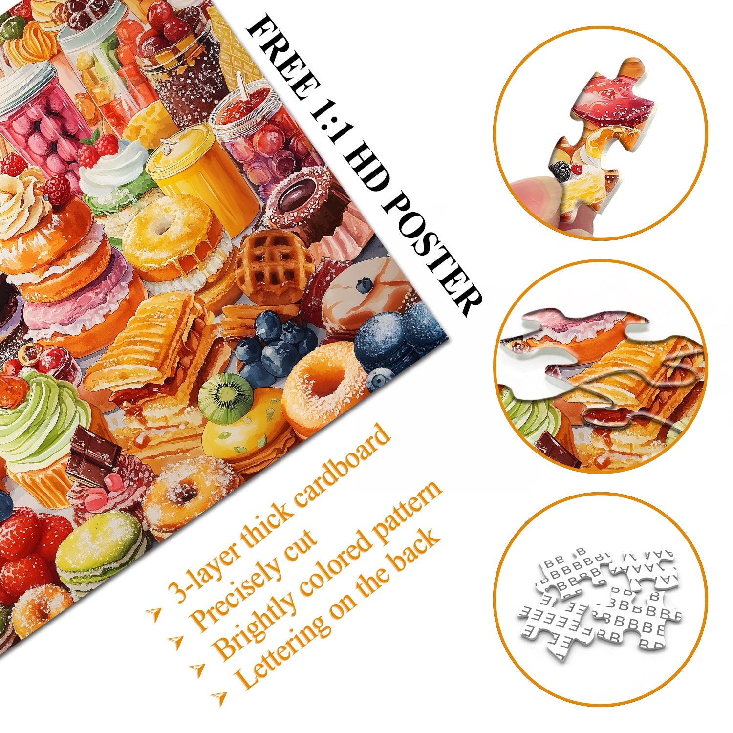 Sweet Feast Jigsaw Puzzle 1000 piezas