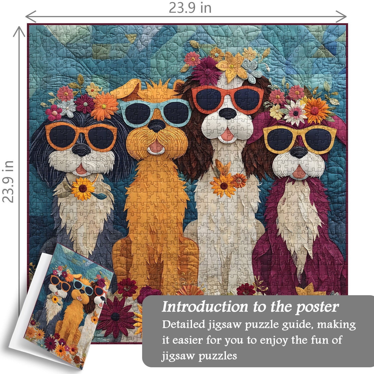Happy Dogs Puzzle 1000 pièces 1000 pièces