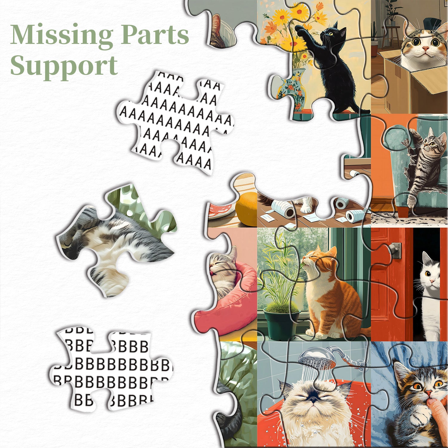 Cat's Daily Life Puzzle 1000 pièces 1000 pièces