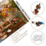 Puzzle da 1000 Pezzi del Cozy Cat Cafe