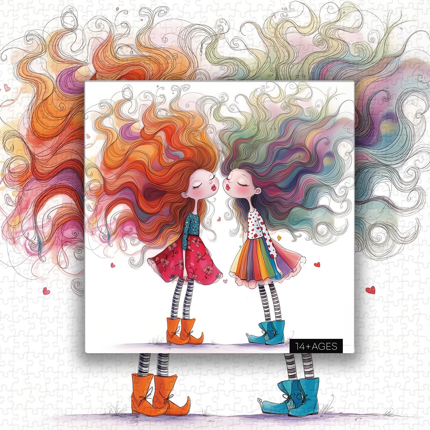 Dreaming Girls Jigsaw Puzzle 1000 Pieces