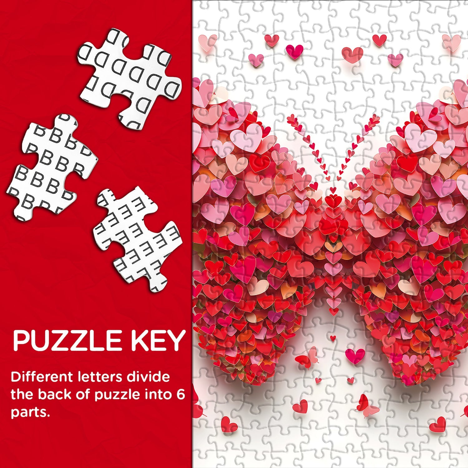 Wings of Love Puzzles 1000 Stücke