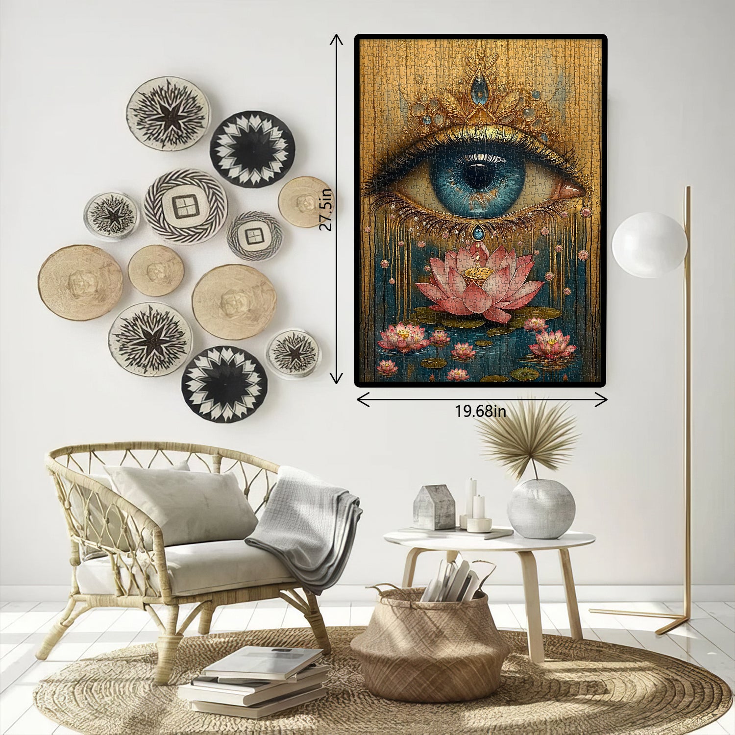 Mystic Lotus Eye Upzwew Pozzle 1000 pezzi