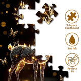 Cerf de puzzle léger 1000 pièces