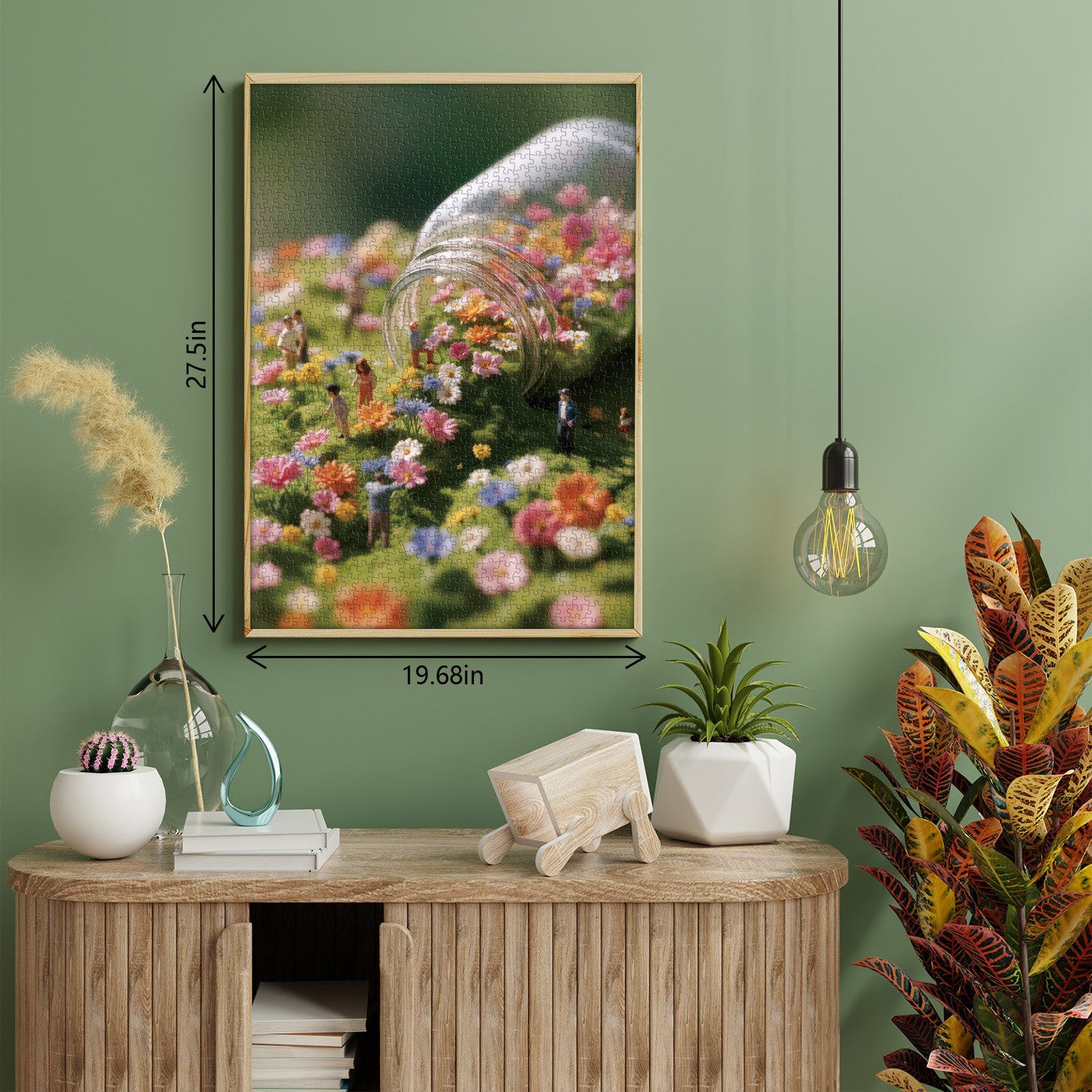 Blossom veau puzzles 1000 pièces