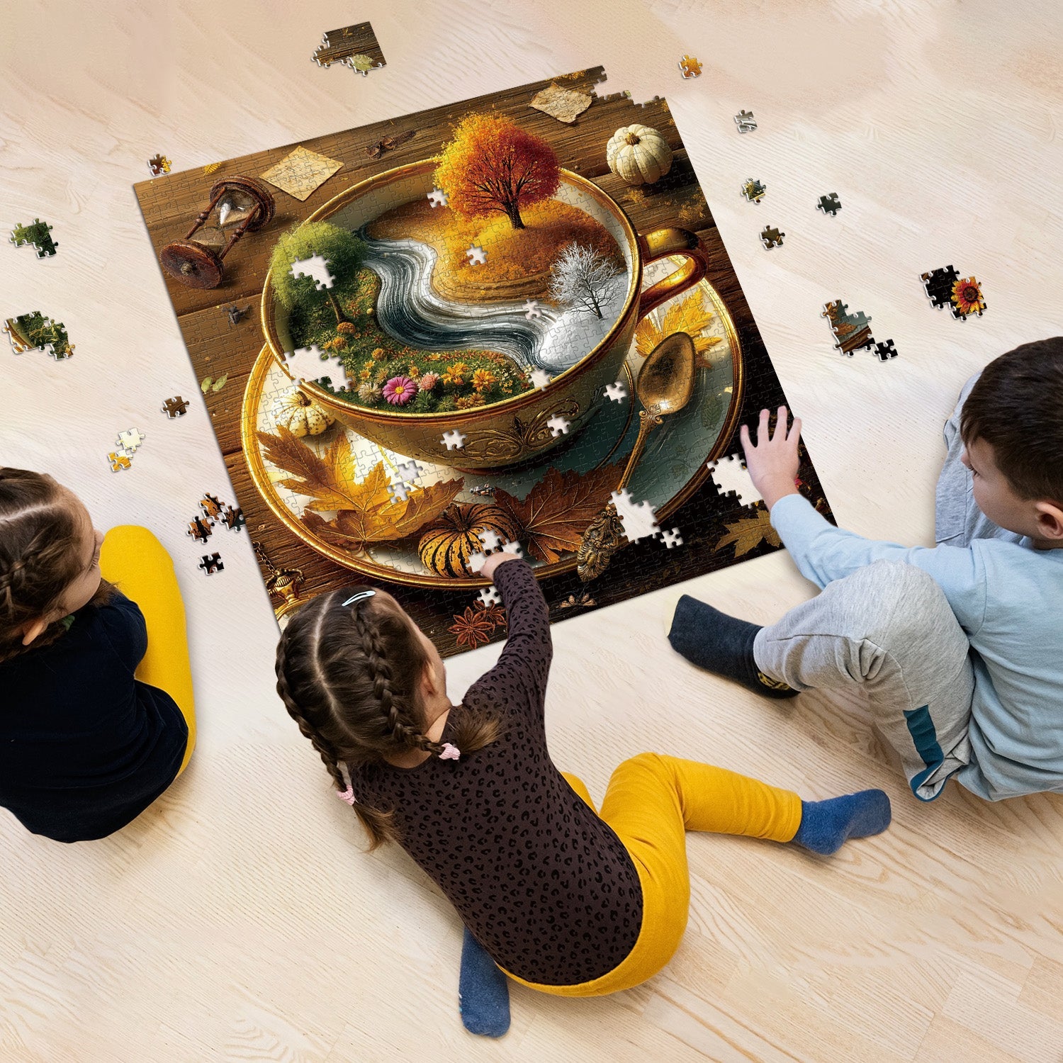 Rompecabezas de flujo eterno 1000 piezas