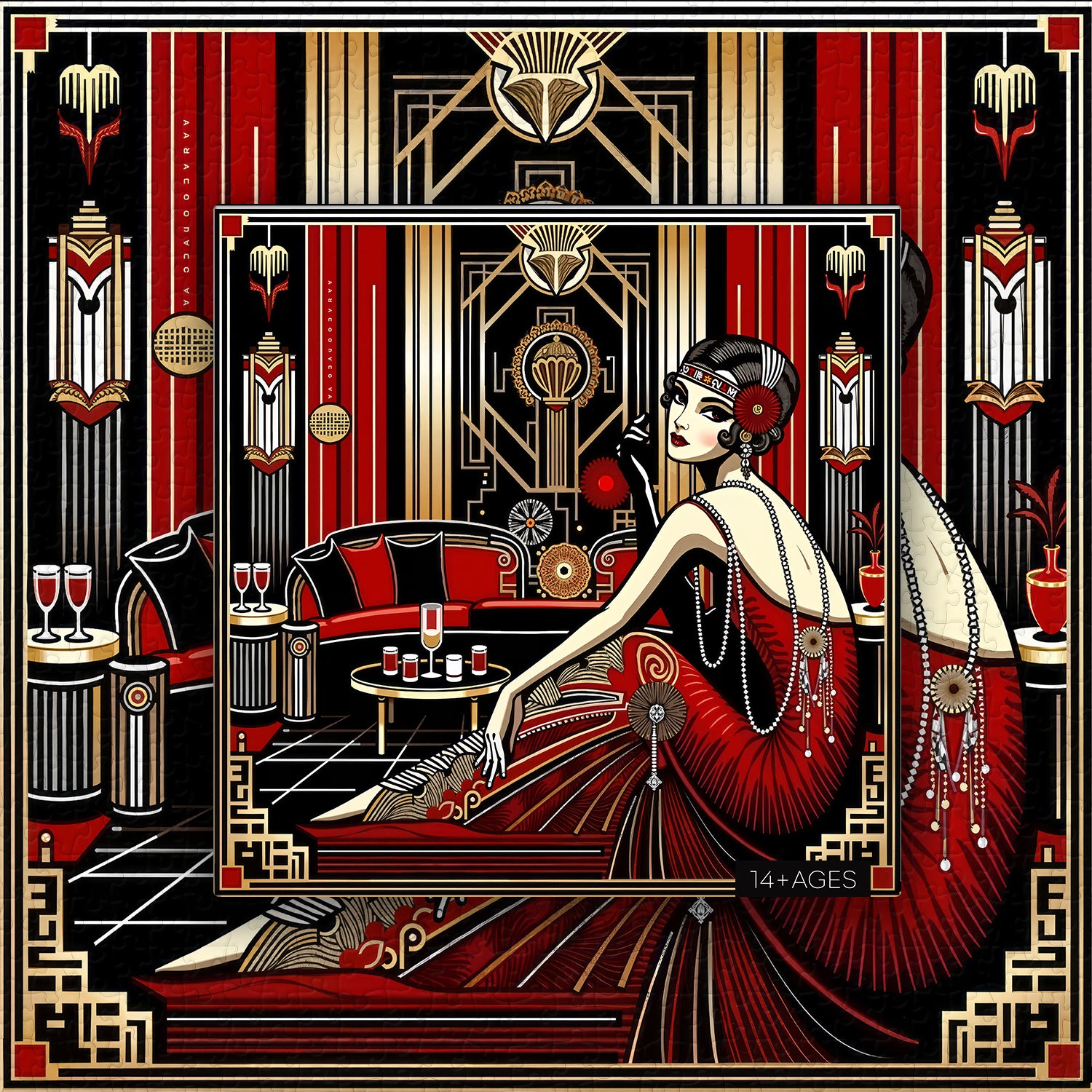 Jazz Age Elegance Puzzle 1000 pièces