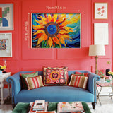 Sonnenblumen Kaleidoskop Puzzle 1000 Stücke