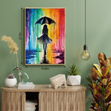 Pieci di puzzle da donna colorata 1000 pezzi