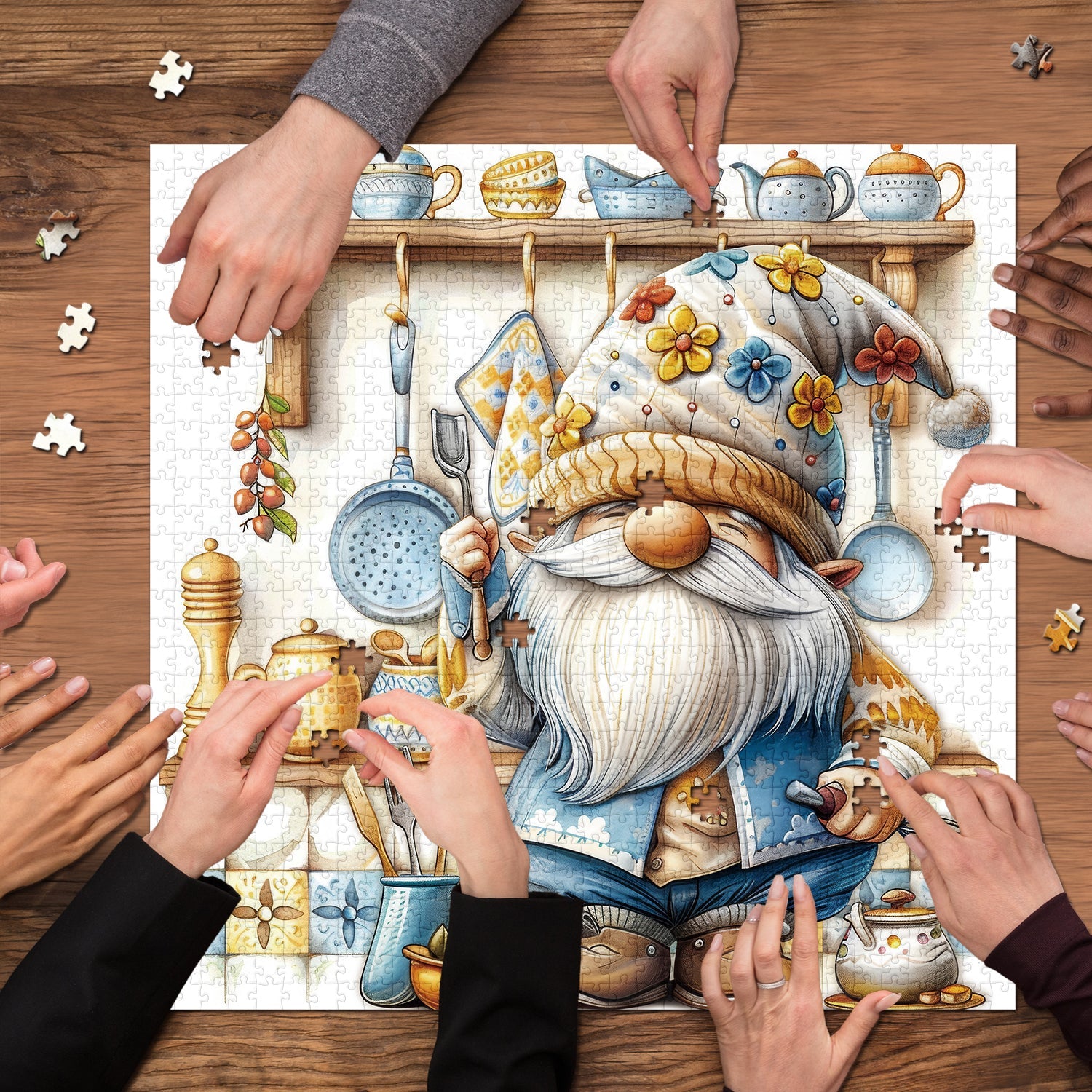 Gnome Chef Jigsaw Rätsel 1000 Stücke
