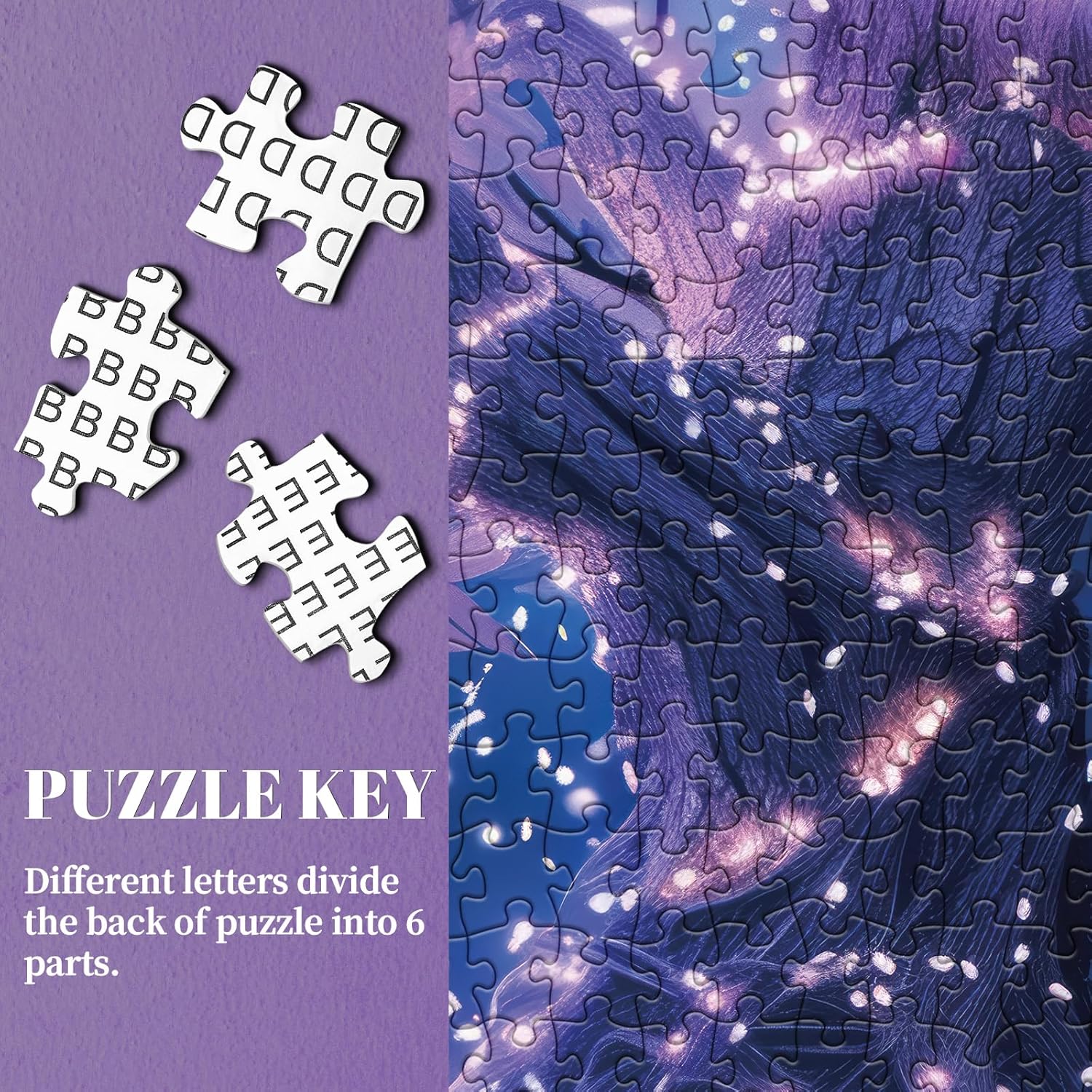 Beleuchtete Weisheits -Puzzle 1000 Stücke