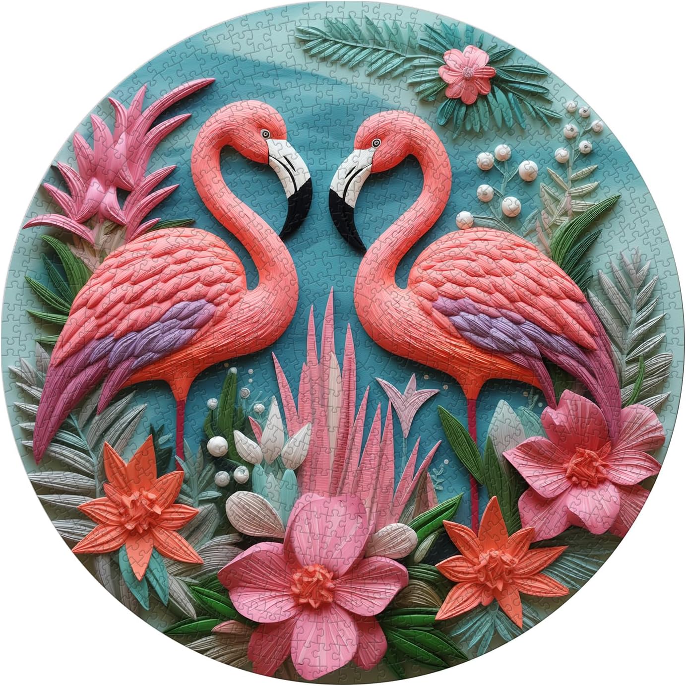 Flamingo Bliss Jigsaw Puzzle 1000 Pieces