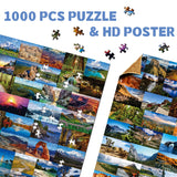 Landschafts Naturprozzel Puzzle 1000 Stücke