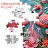 Flamingo Bliss Jigsaw Puzzle 1000 Pieces