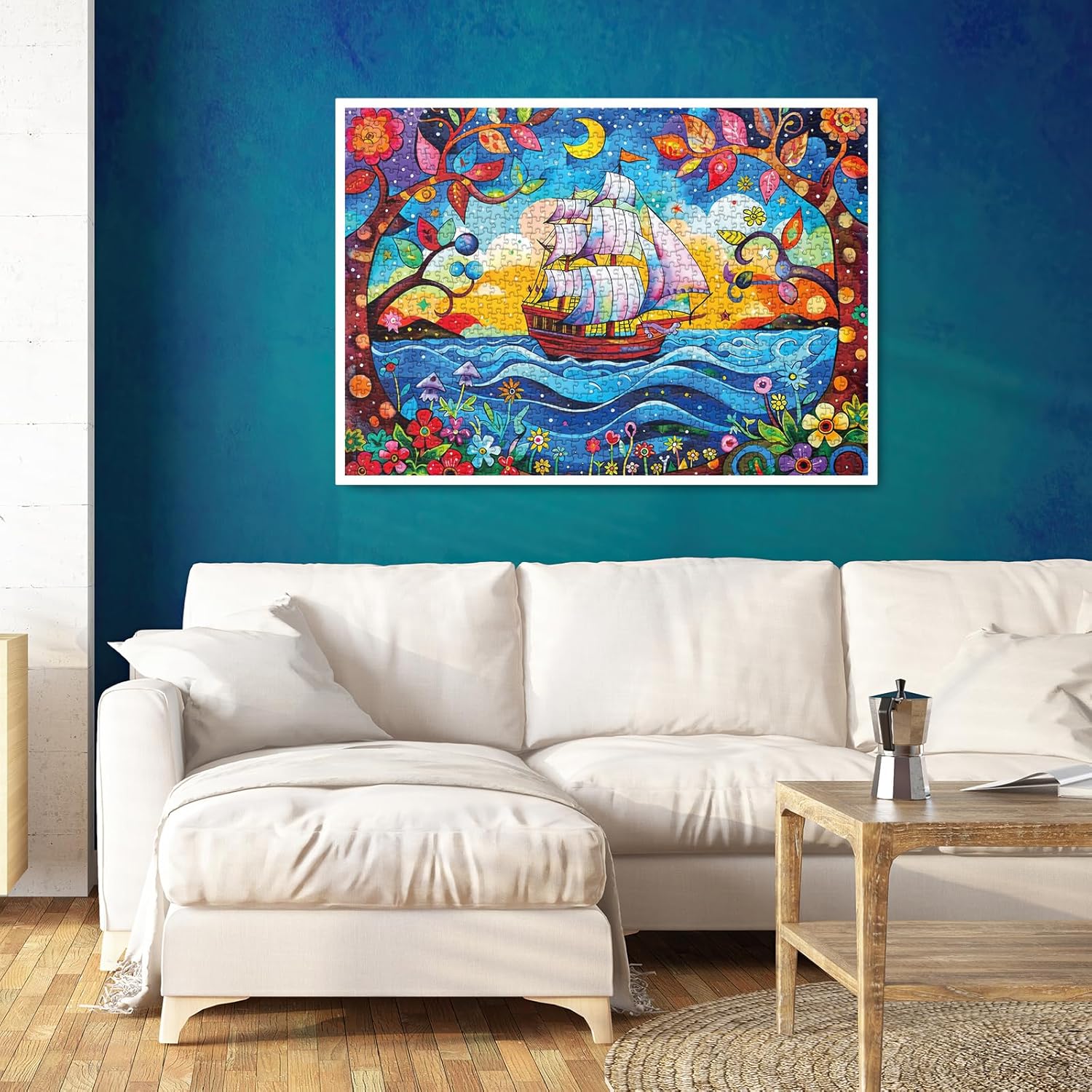 Verträumte Segelpuzzle 1000 Stücke