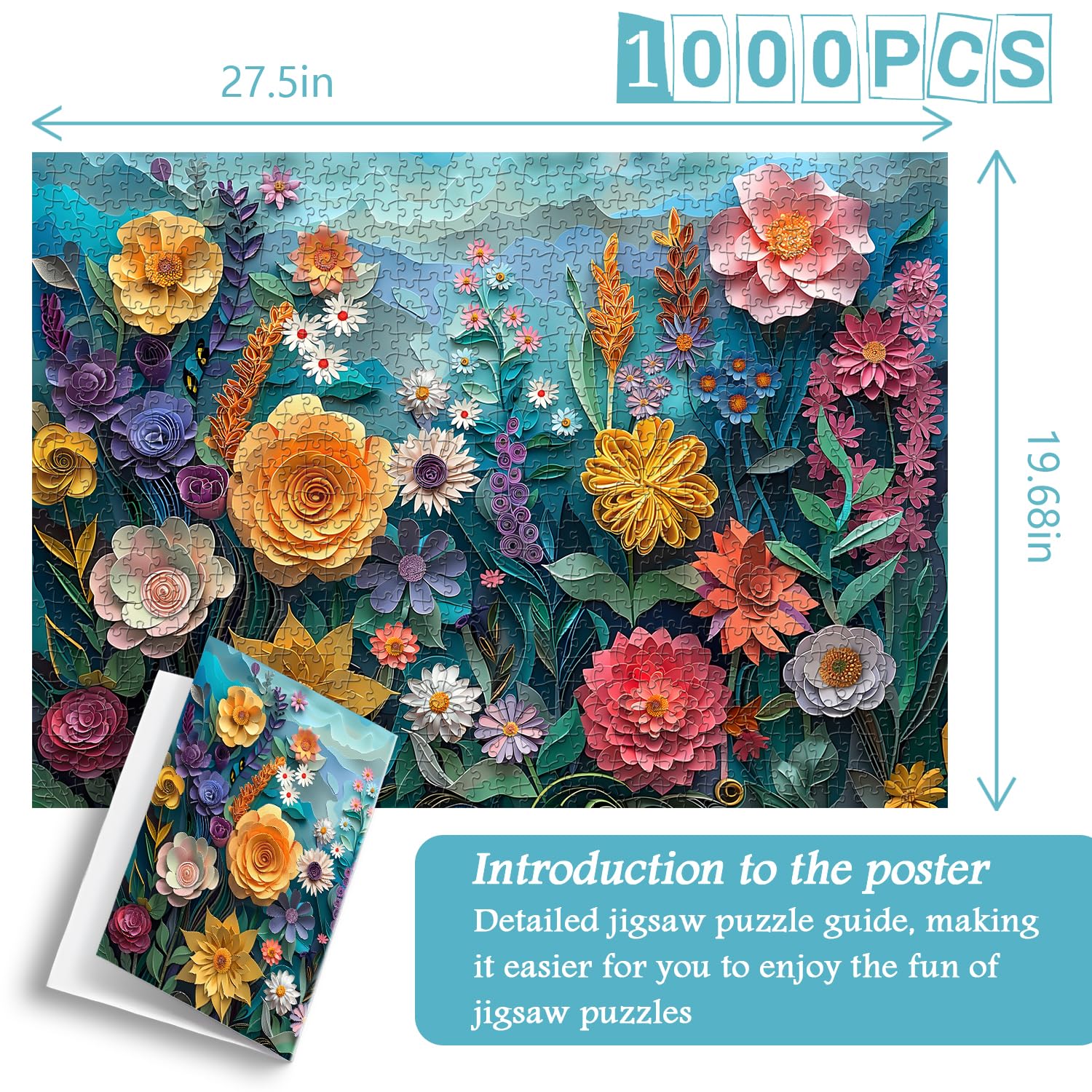 Paper Art Art Puzzle 1000 pièces