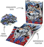Sentinel Wolf Jigsaw Puzzle 1000 pièces