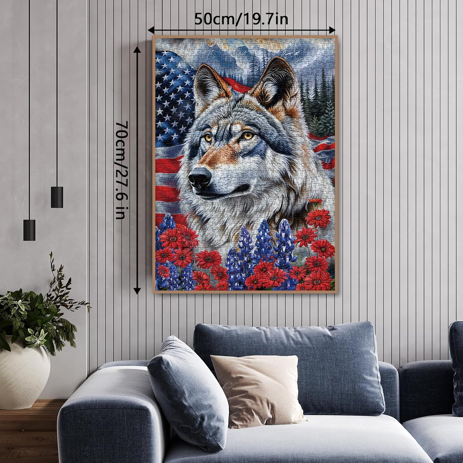 Sentinel Wolf Jigsaw Puzzle 1000 pièces