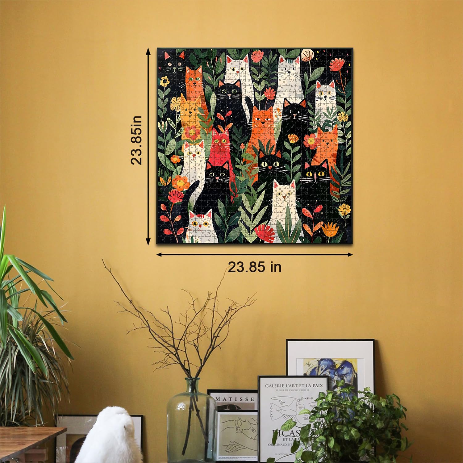 Katzengartenpuzzle 1000 Stücke