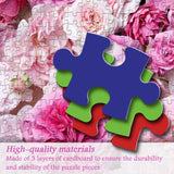 Rosa Rose Blumenprozzel Puzzle 1000 Stücke