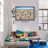 Strand kacken Katzenpuzzle 1000 Stücke