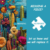 Kaktusblüten Puzzle 1000 Stücke