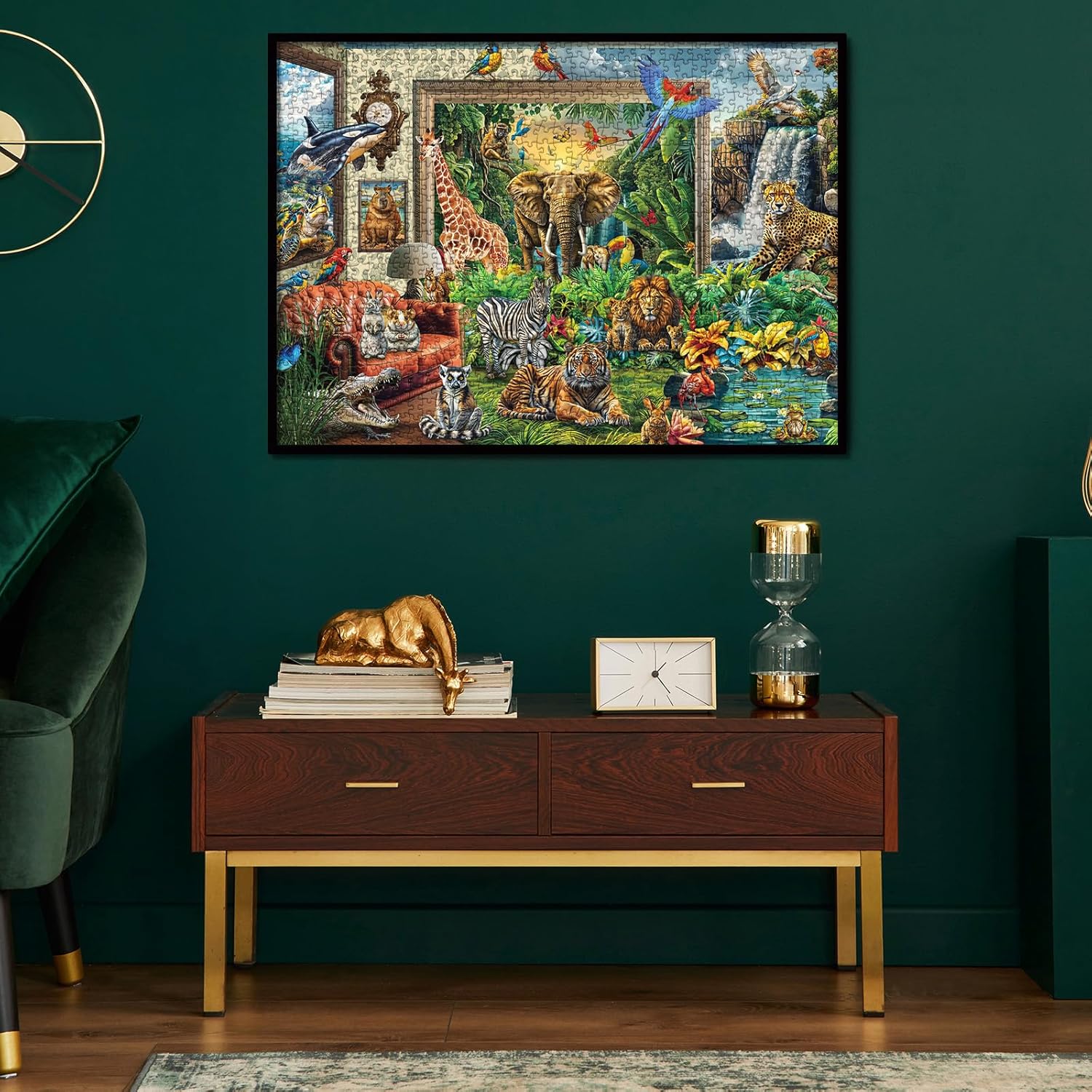 Animal harmonie puzzle 1000 pièces