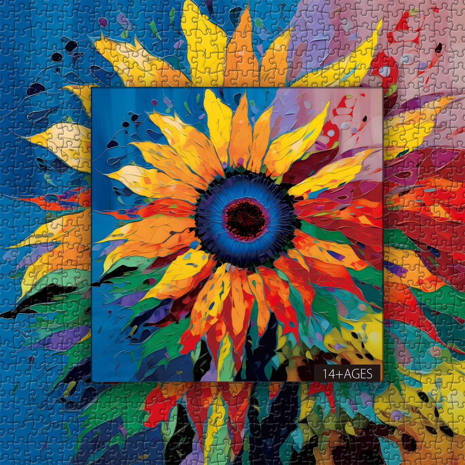 Sonnenblumen -Puzzle 1000 Stücke