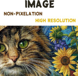 Van gogh gatto puzzle puzzle 1000 pezzi