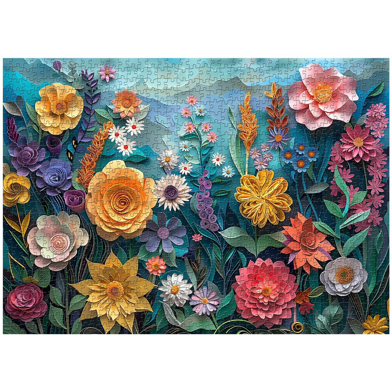 Paper Art Art Puzzle 1000 pièces