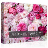Rosa Rose Blumenprozzel Puzzle 1000 Stücke