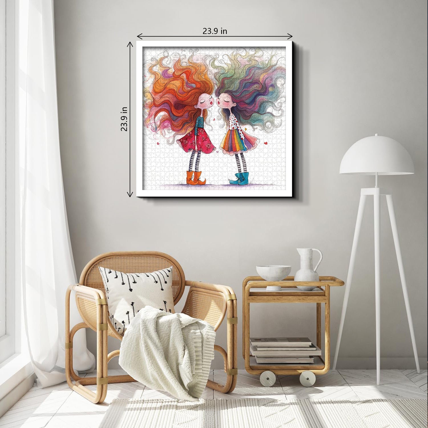 Dreaming Girls Jigsaw Puzzle 1000 Pieces