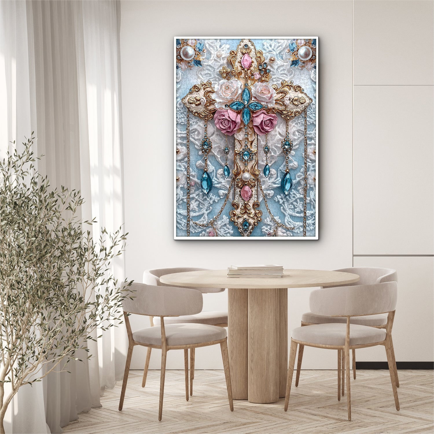 Puzzle santo radiante puzzle 1000 pezzi