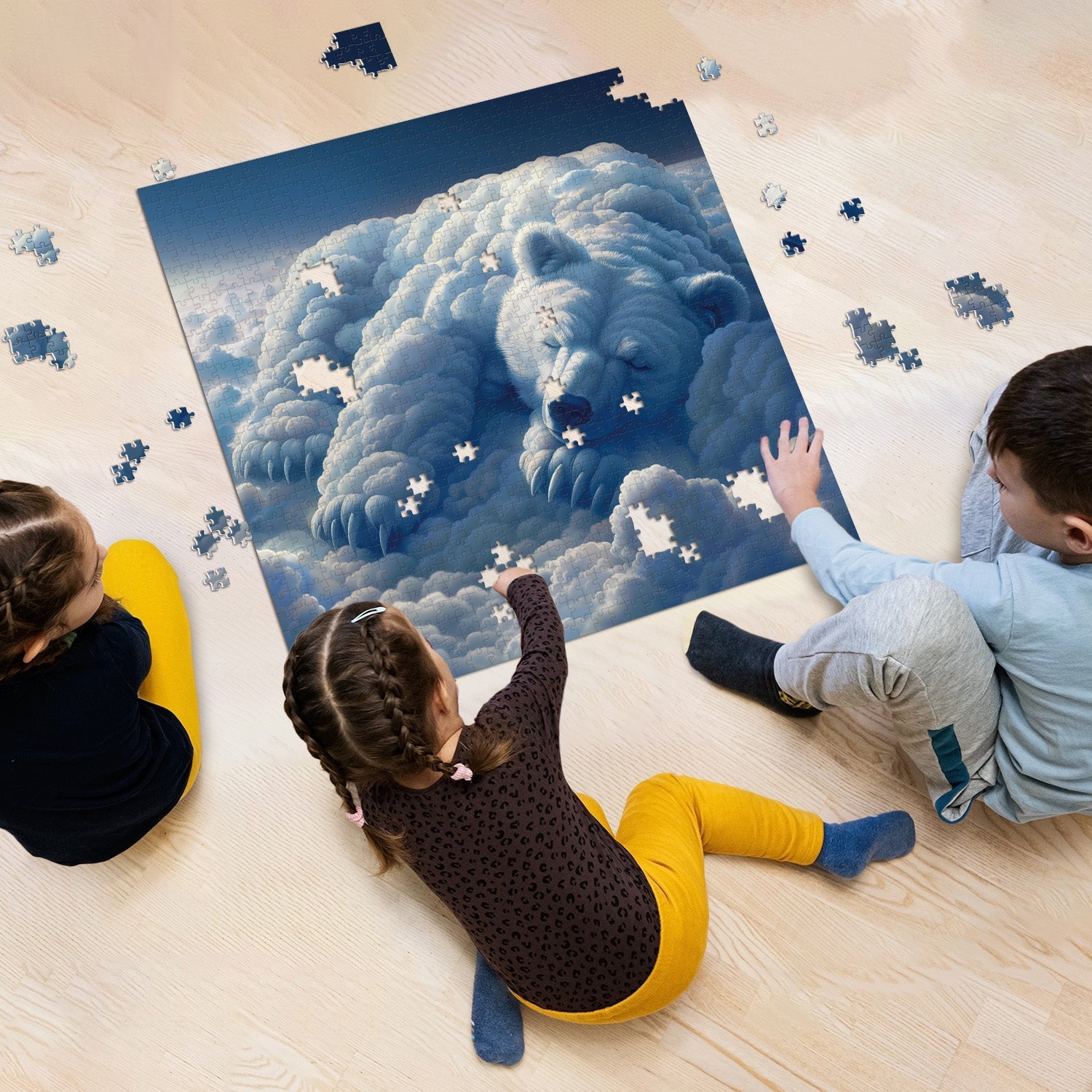 Cloud Bear Puzzle 1000 pièces