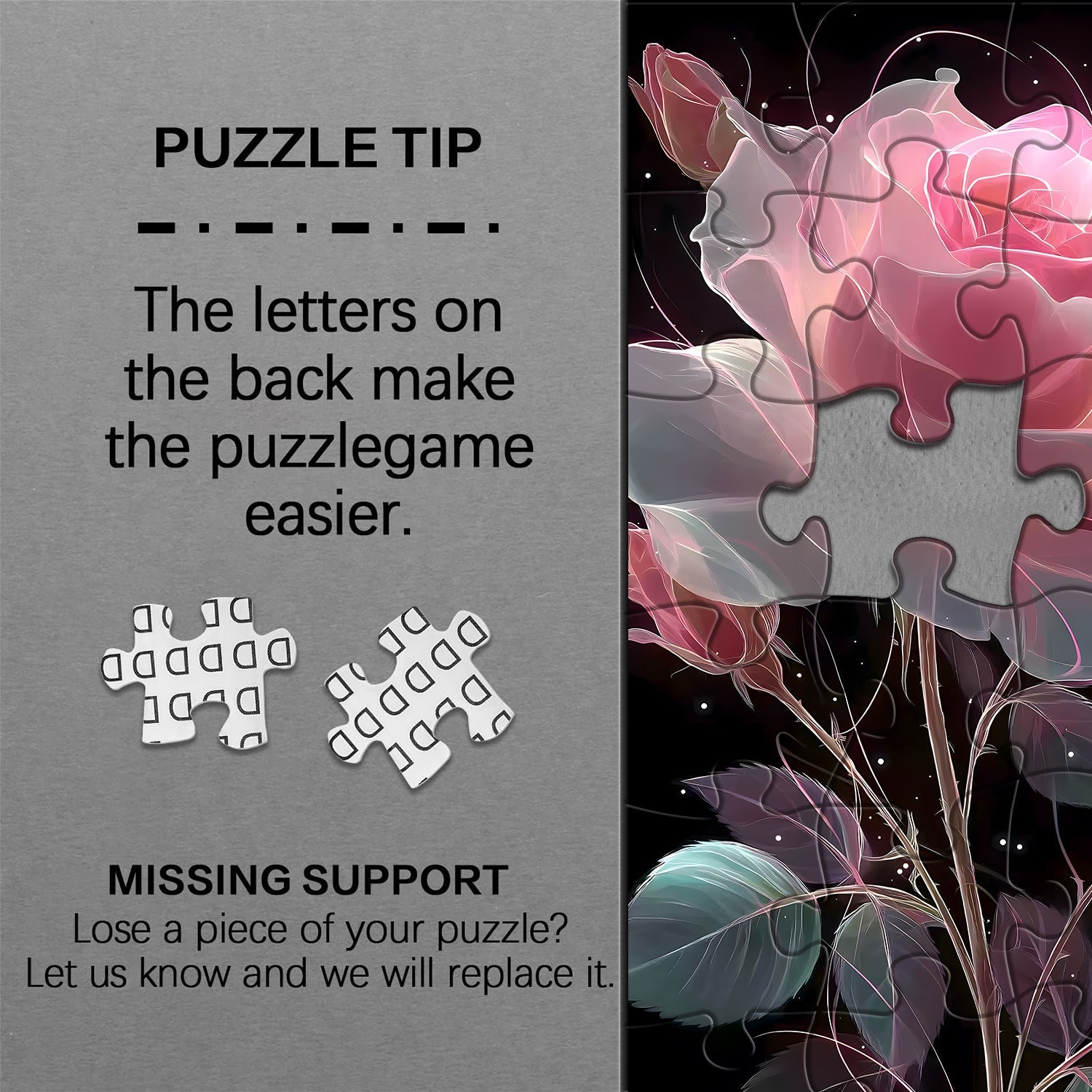 Rose Dream Rose Rose Puzzles 1000 pièces