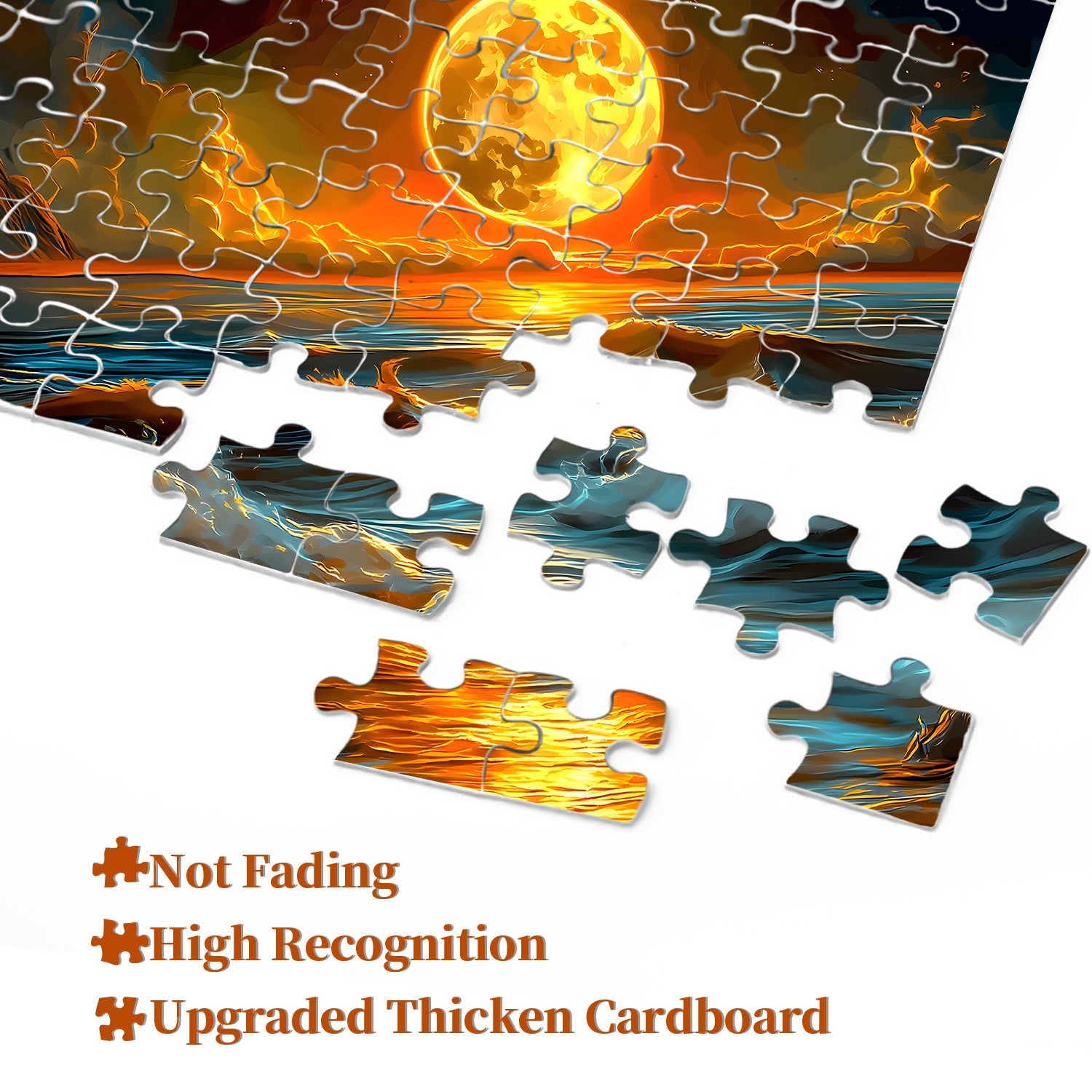Mond & Wellen Puzzle 1000 Teile