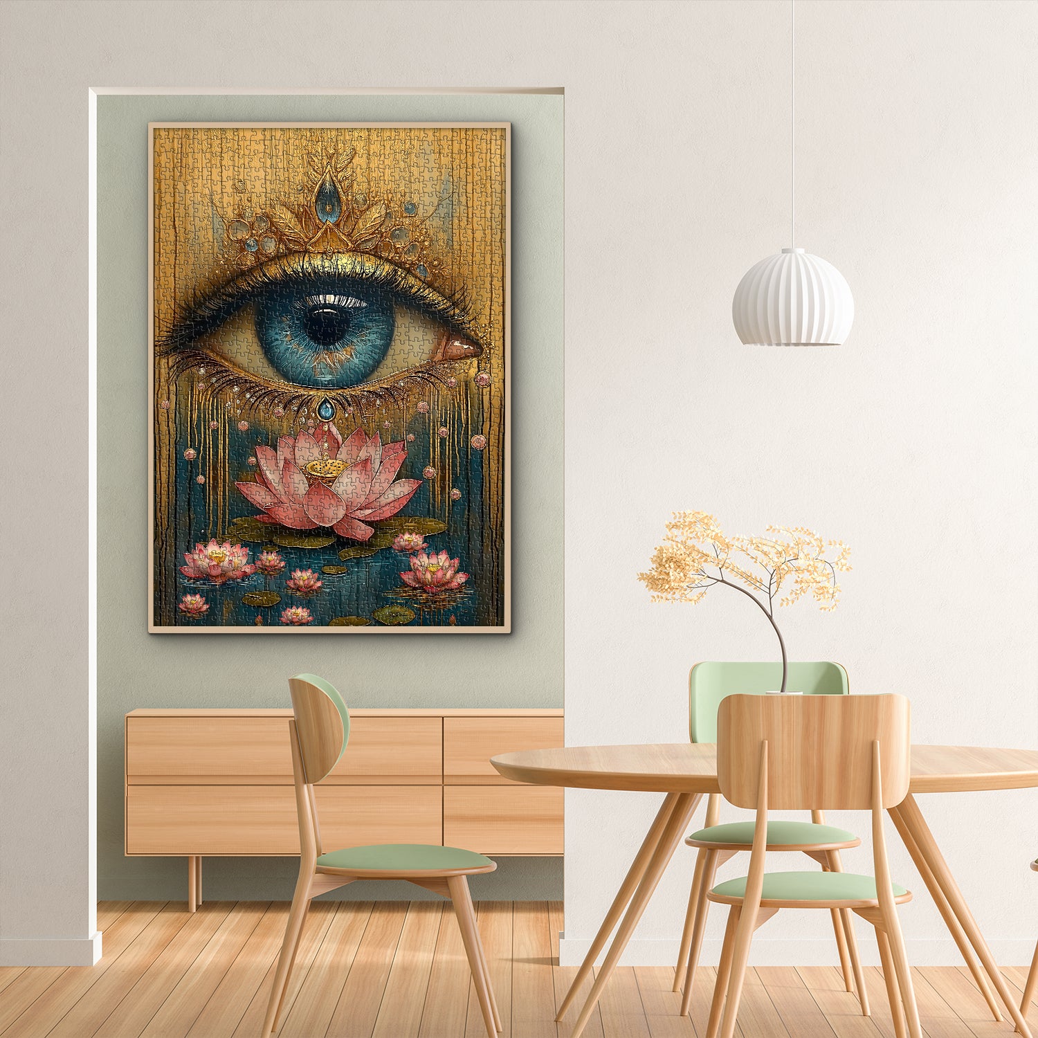 Mystic Lotus Eye Upzwew Pozzle 1000 pezzi