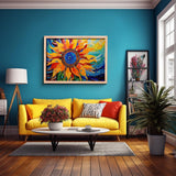 Sonnenblumen Kaleidoskop Puzzle 1000 Stücke